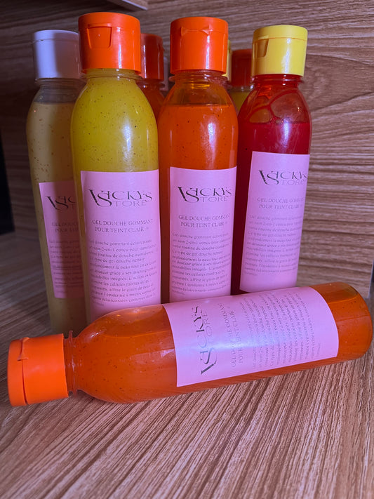 Gel douche teint claire