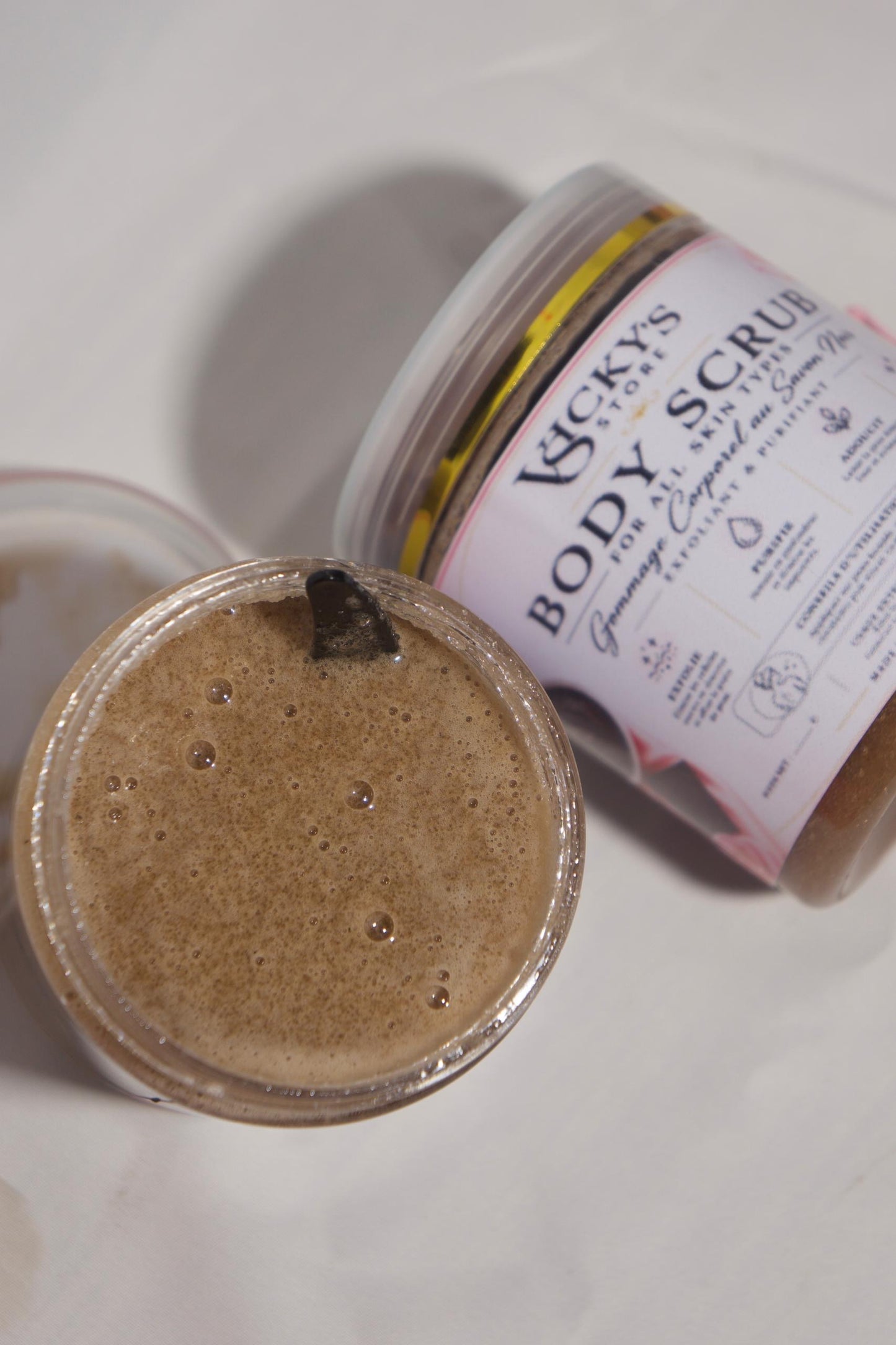 Gommage à base de savon noir