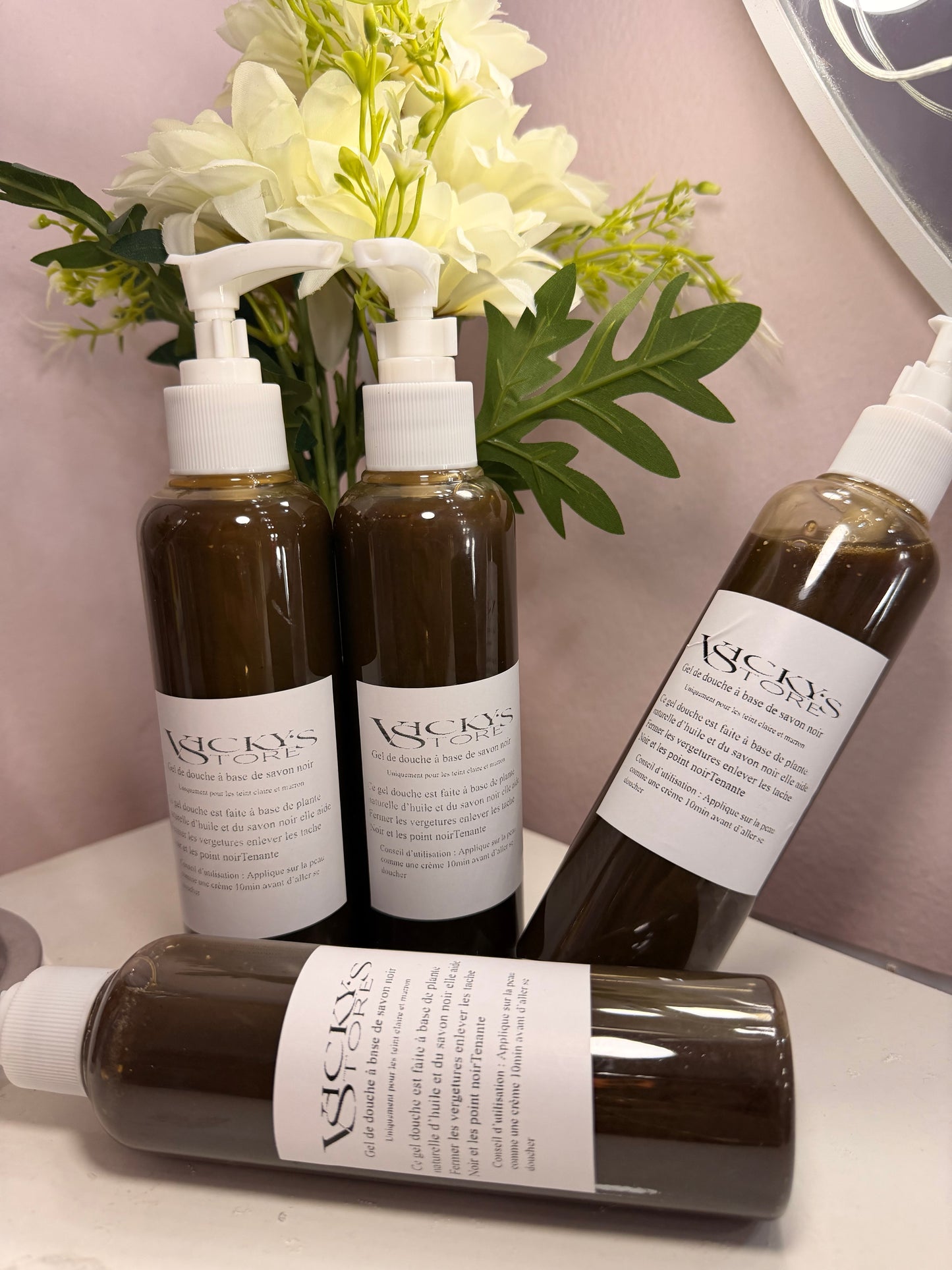 Gel douche hyperpigmentation