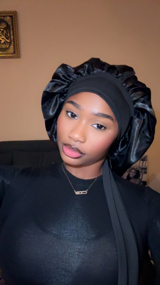 Bonnet en satin non personnalisé