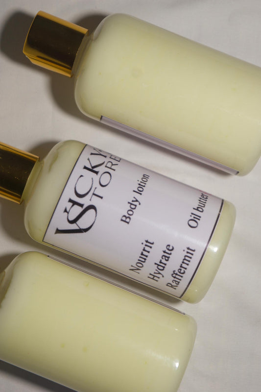 Lait de corps teint claire