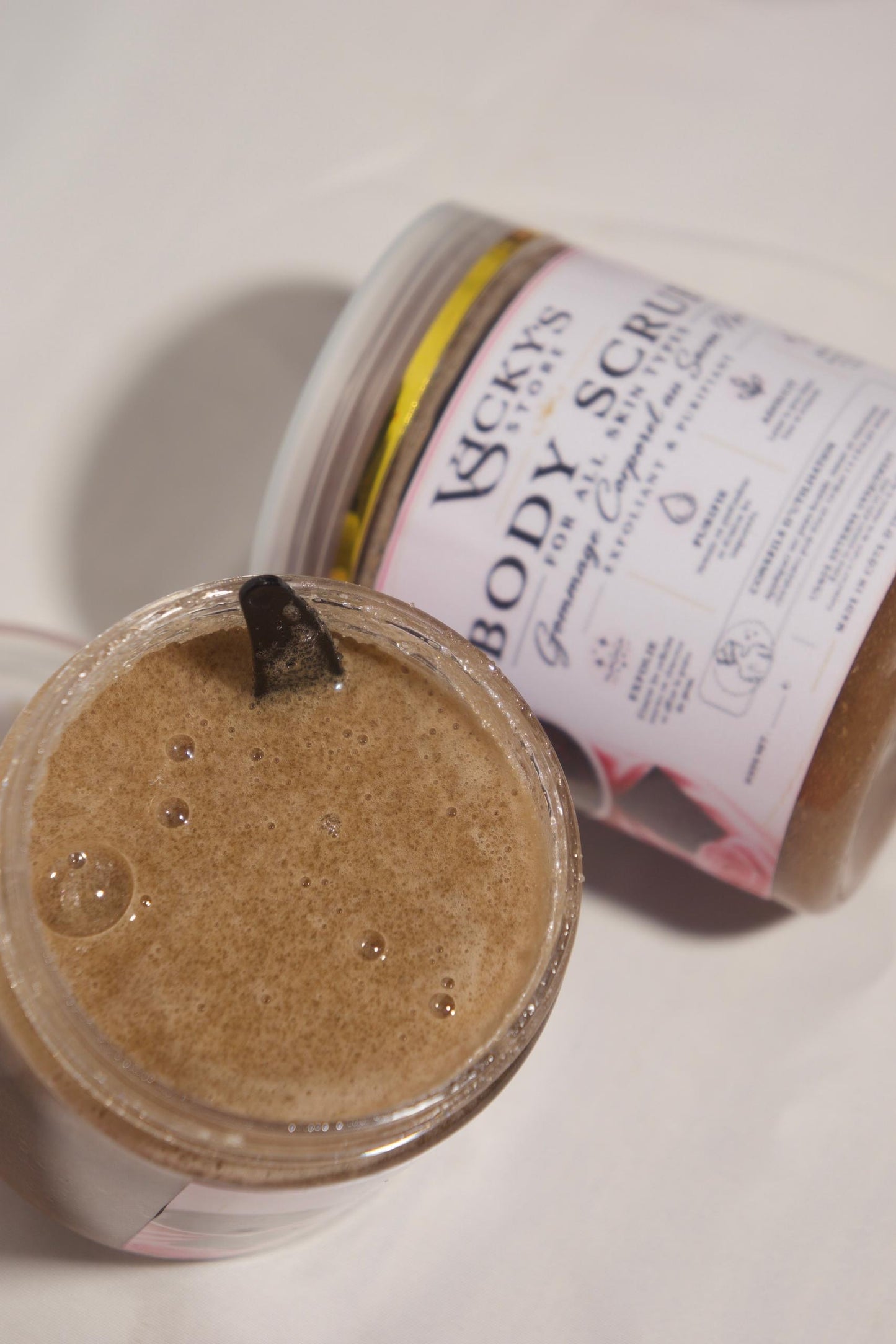 Gommage à base de savon noir