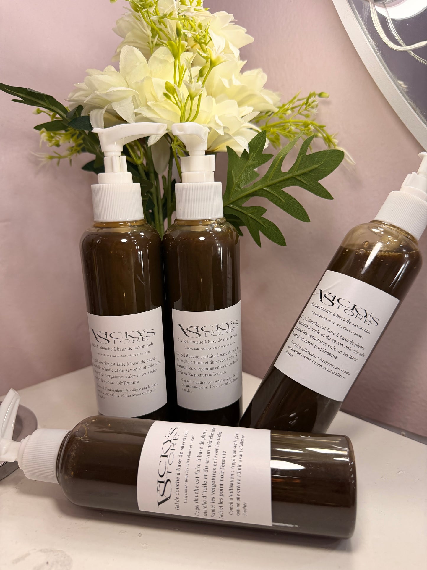 Gel douche hyperpigmentation