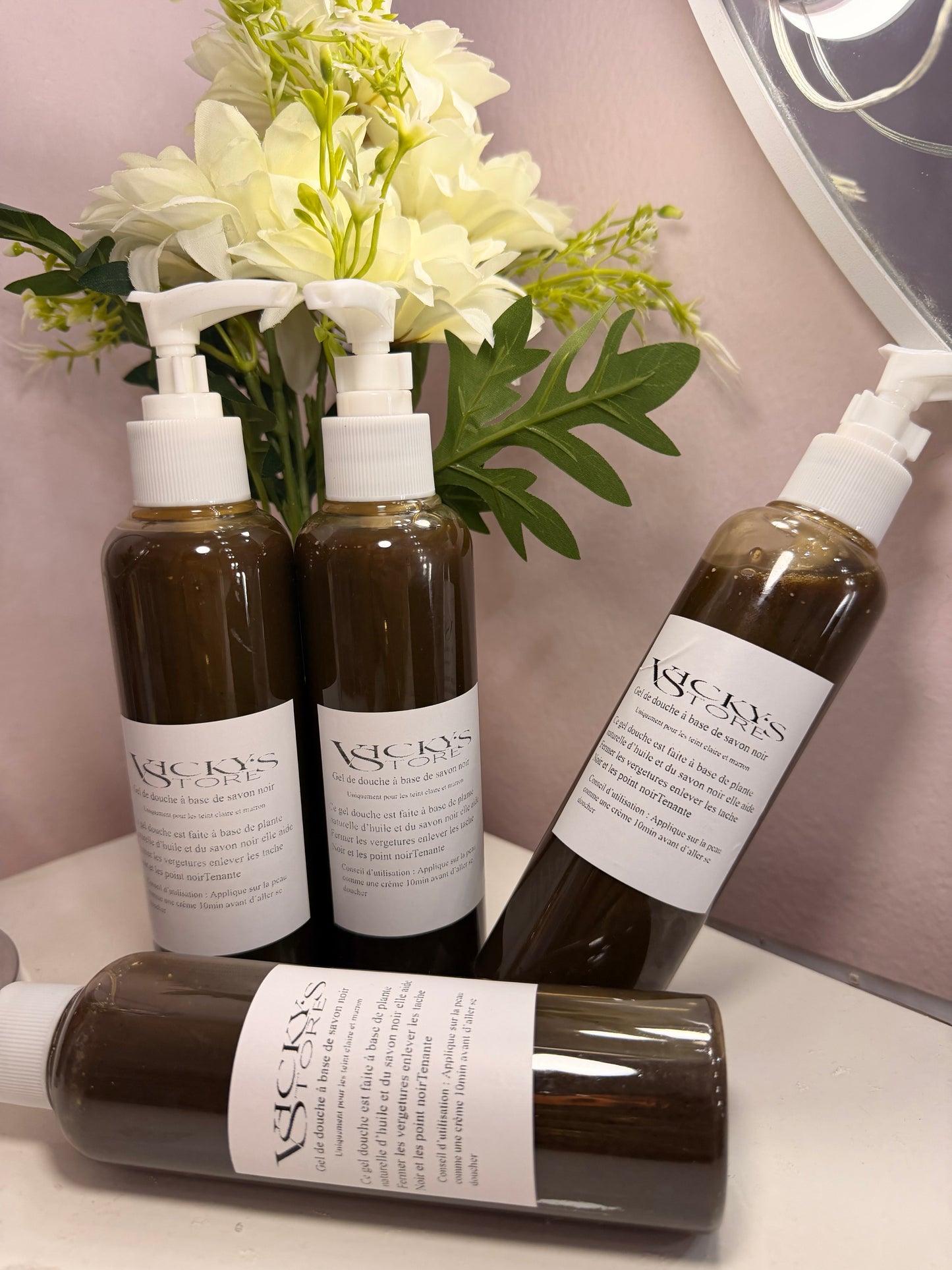 Gel douche hyperpigmentation